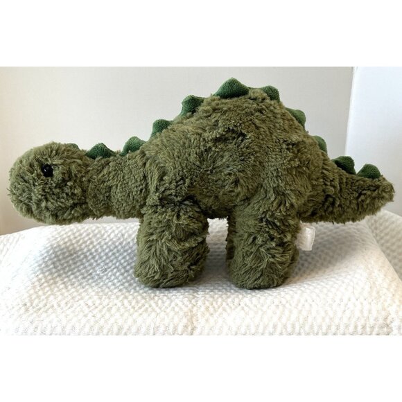 Manhattan Toy Company Dinosaur Lot Plush Stuffed Animal Brontosaurus Green Red - Picture 16 of 16
